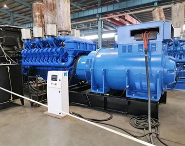 德科1800KW/10.5Kv高壓發(fā)電機應用于某工廠項目