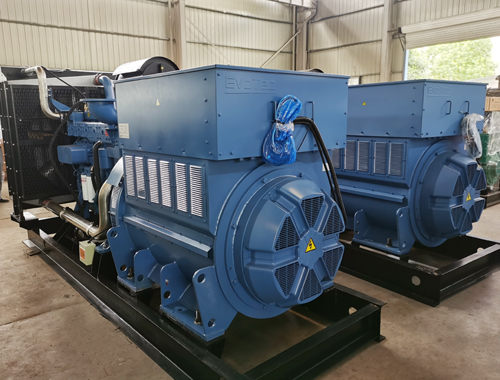 安徽池祁高速第一批4臺(tái)玉柴配德科600kw/10.5Kv高壓發(fā)電機(jī)組即將交付