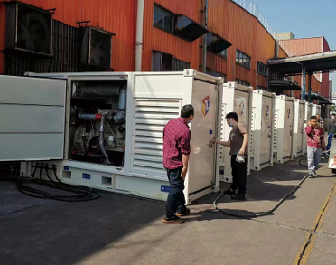 租賃行業(yè)批量應用德科發(fā)電機（魔方）