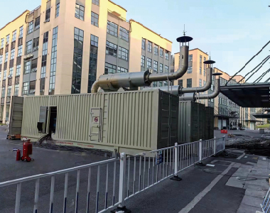 重慶電池制造企業(yè)（3臺(tái)1800KW10.5KV高壓發(fā)電機(jī)組）