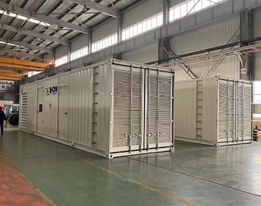 青島華能數(shù)據(jù)中心項目（3臺1600KW/10.5KV高壓發(fā)電機(jī)）